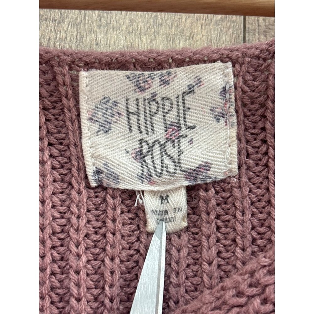 Hippie Rose Women's Twist Knit Sweater Small - Picture 2 of 7